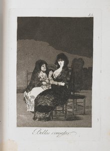 Planche de Los Caprichos, 1797-1798 - Francisco de Goya